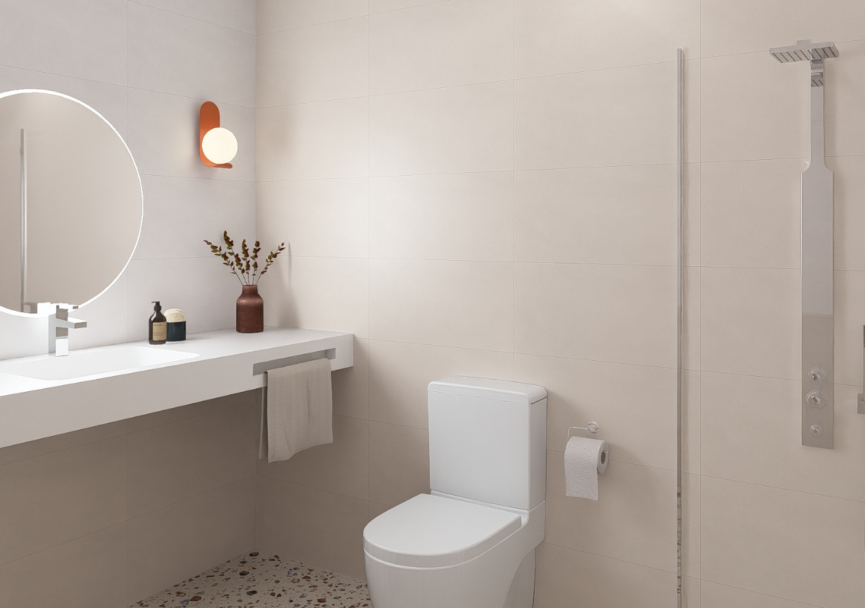 Chambre triple avec terrasse 
