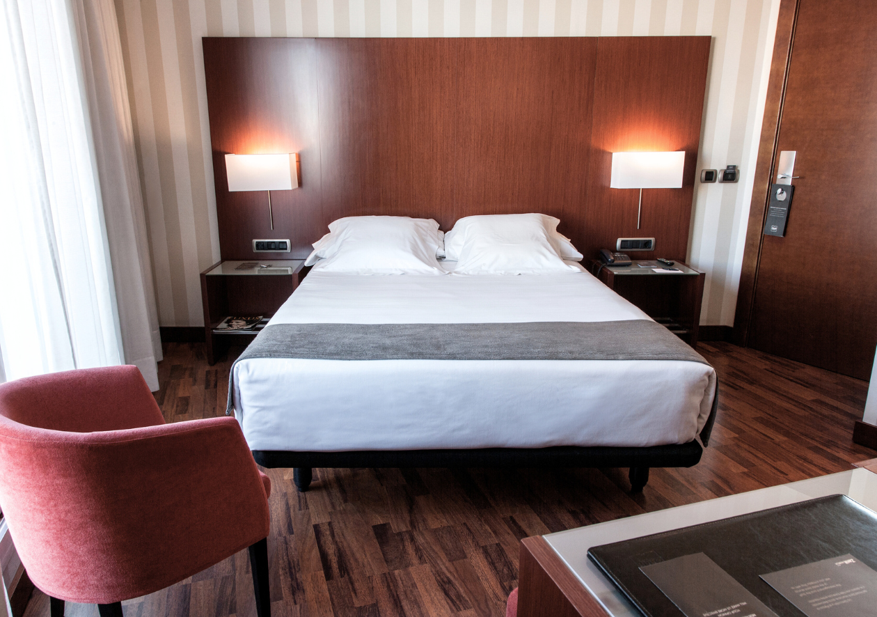 Chambre double avec balcon